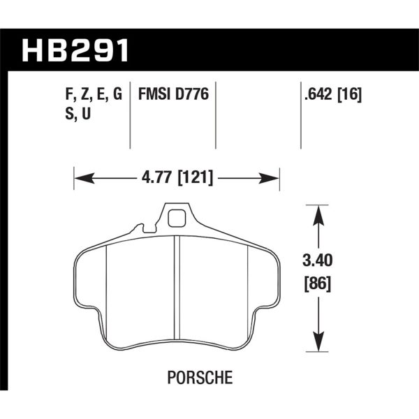 Blue 9012 Disc Brake Pad