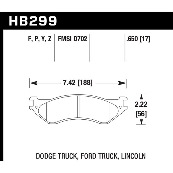 SuperDuty Disc Brake Pad