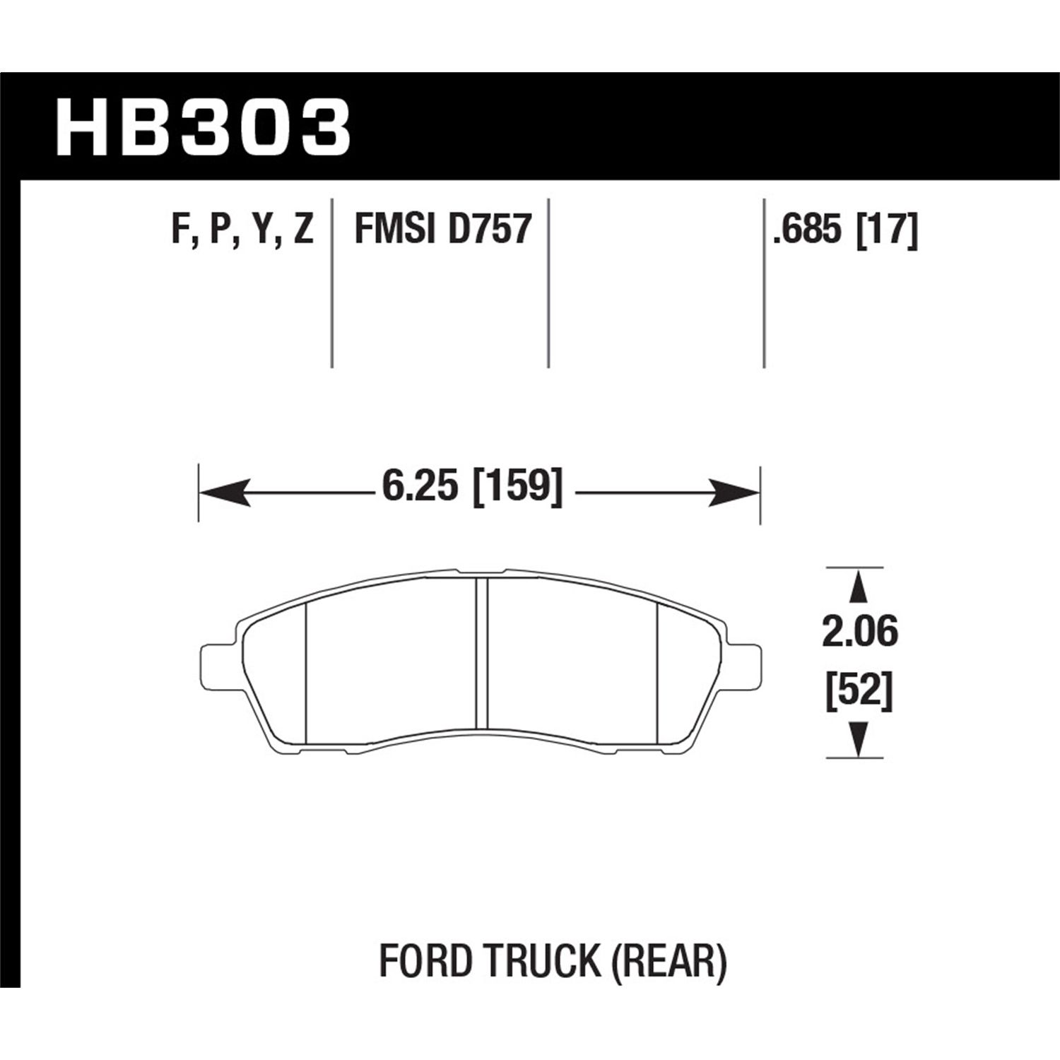 SuperDuty Disc Brake Pad