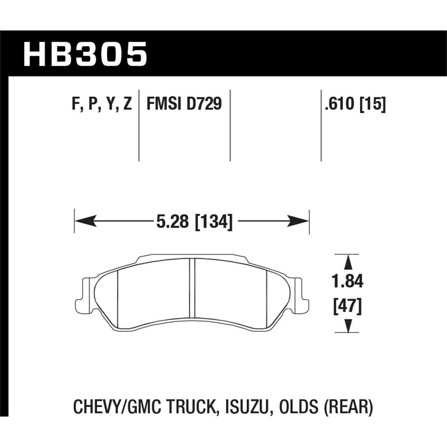 SuperDuty Disc Brake Pad