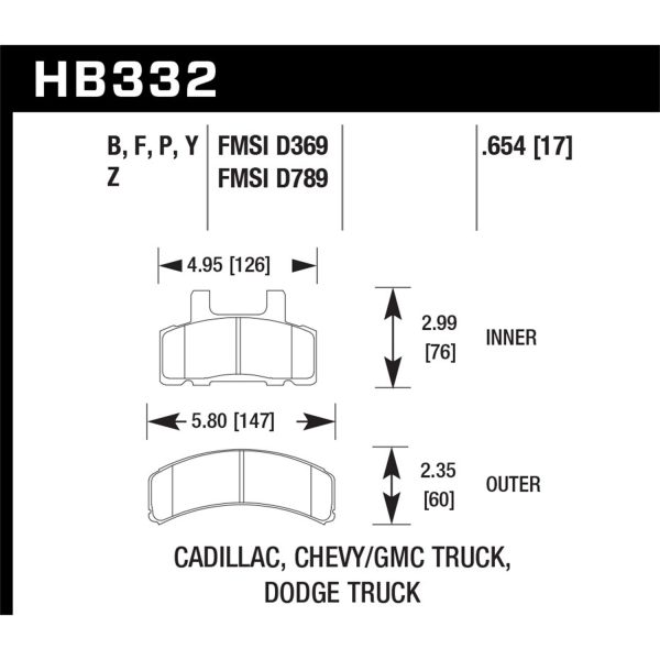 SuperDuty Disc Brake Pad