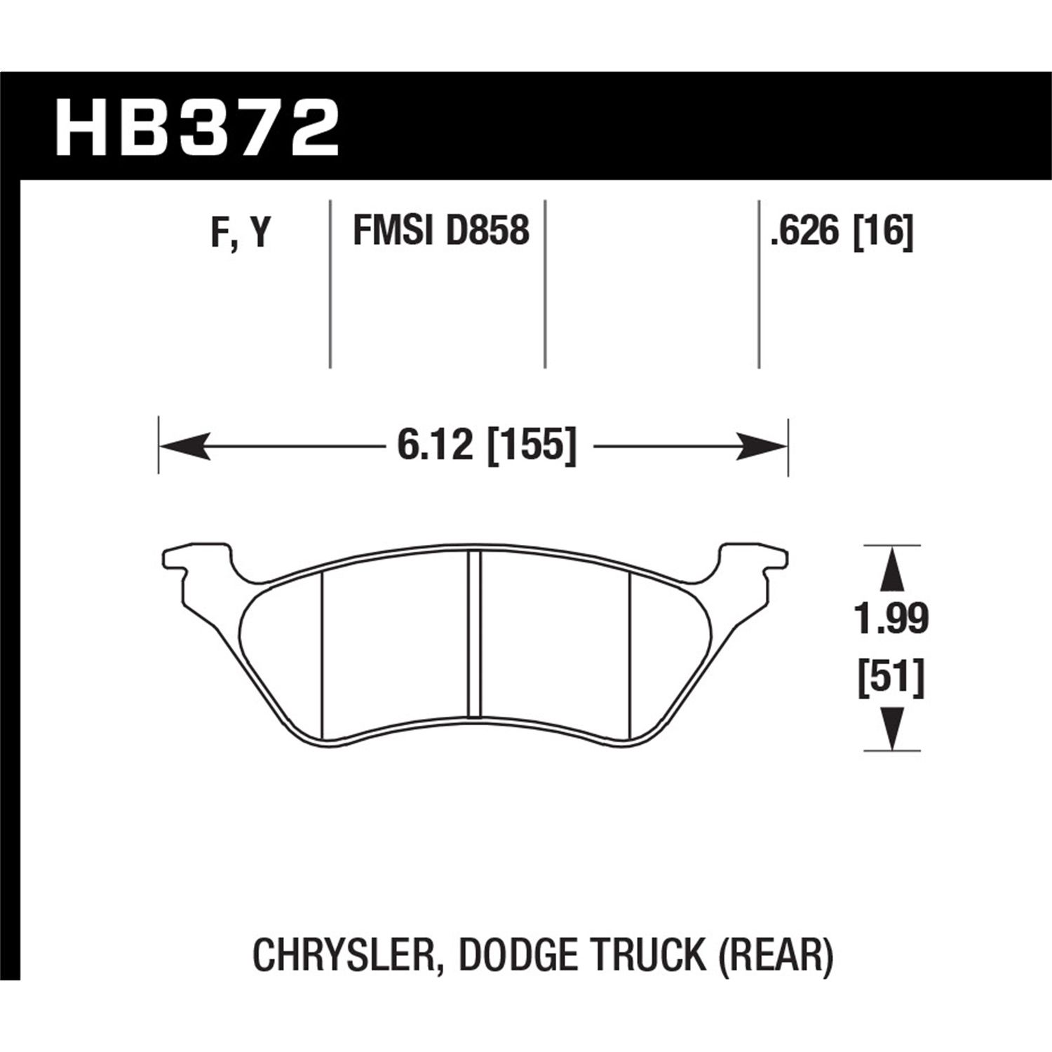 SuperDuty Disc Brake Pad