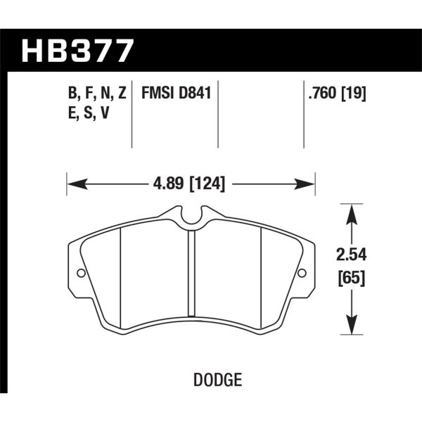 Blue 9012 Disc Brake Pad