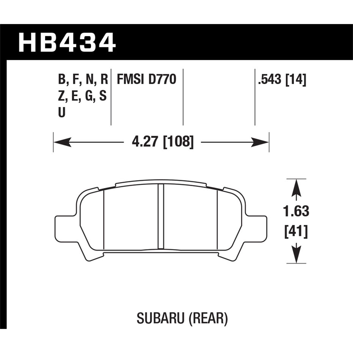 Blue 9012 Disc Brake Pad