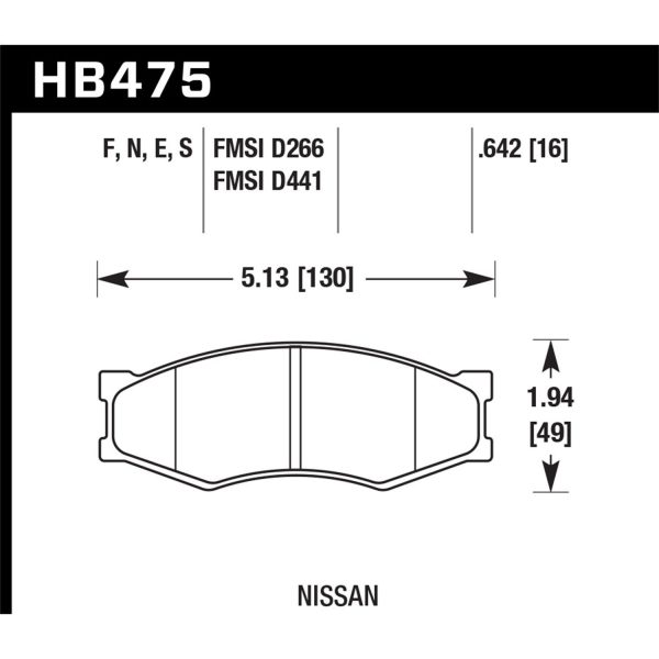 Blue 9012 Disc Brake Pad