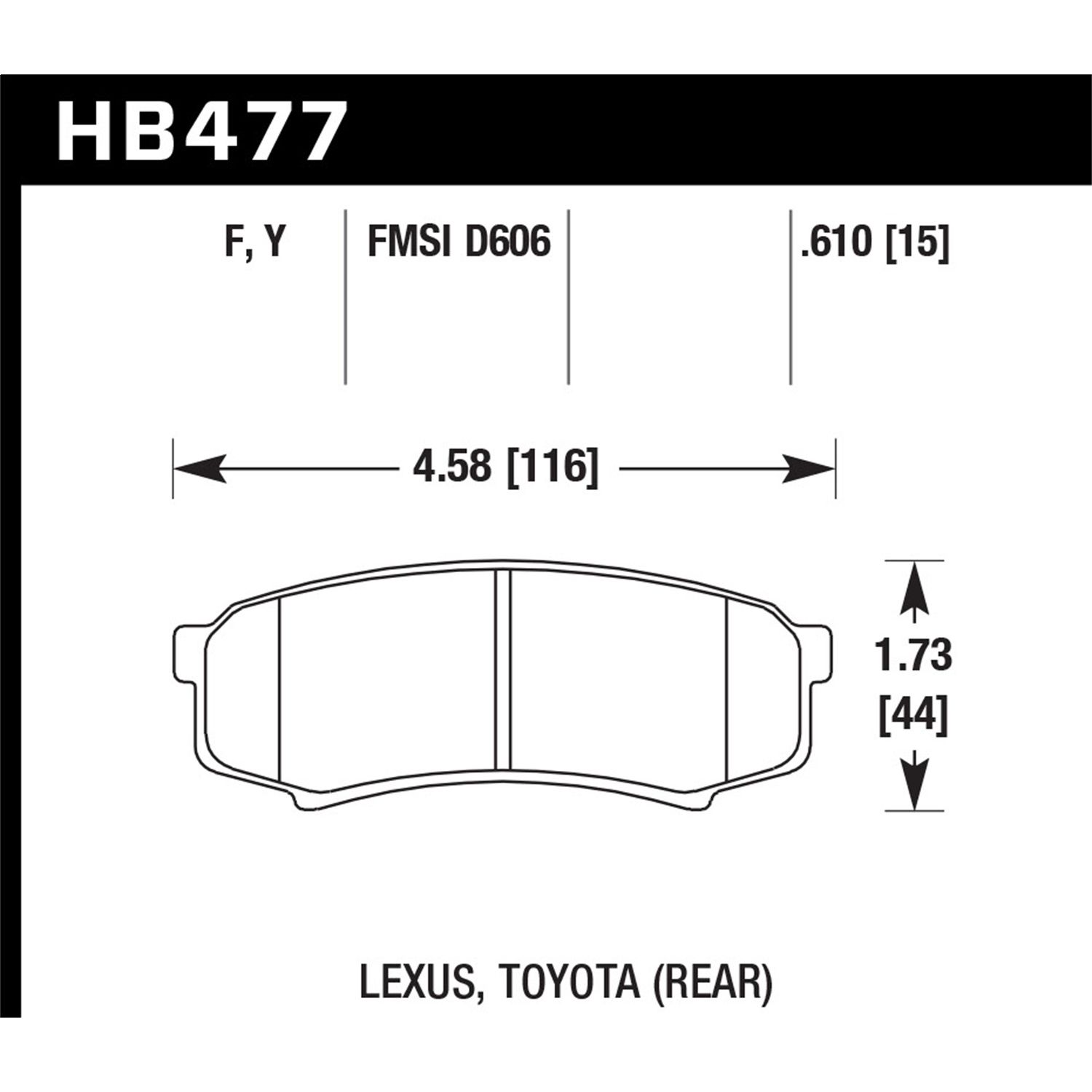 SuperDuty Disc Brake Pad