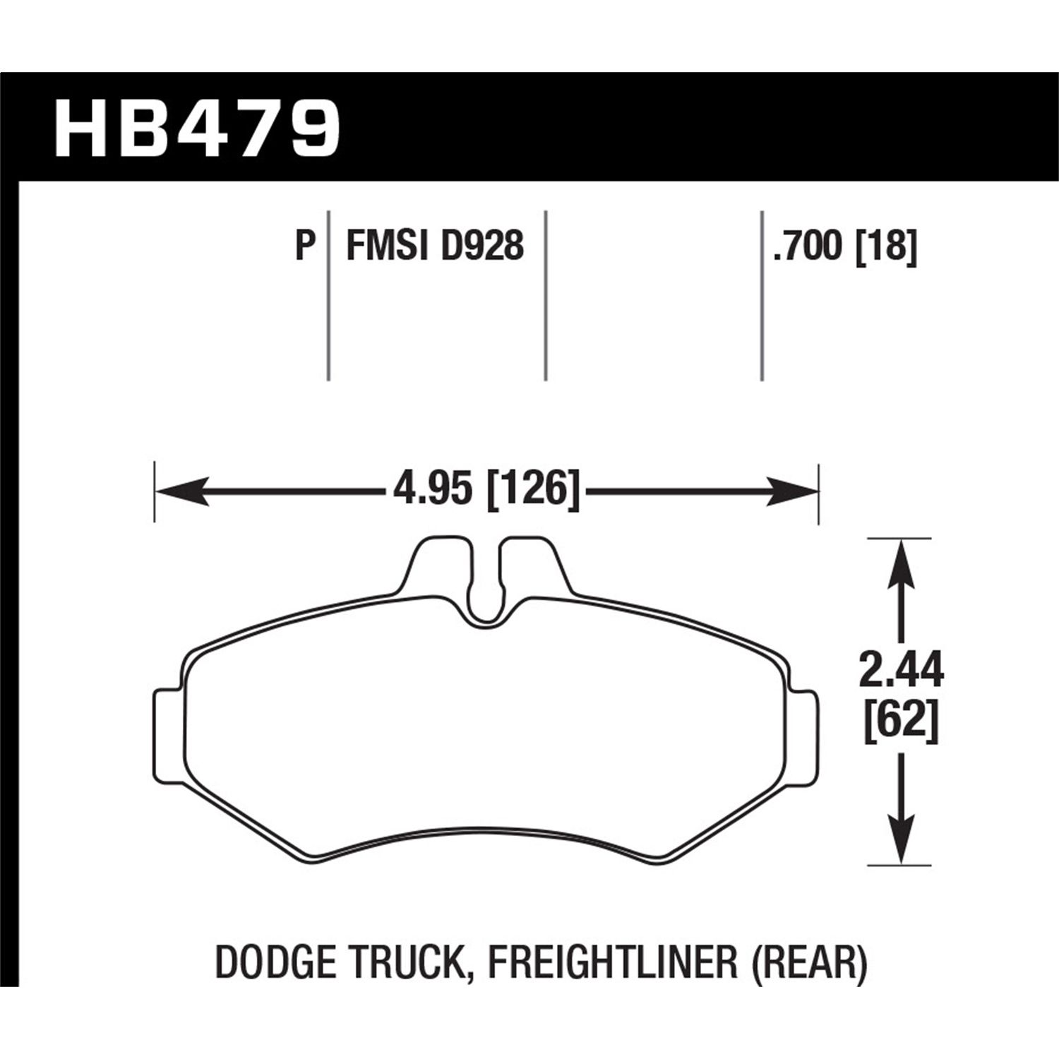 SuperDuty Disc Brake Pad