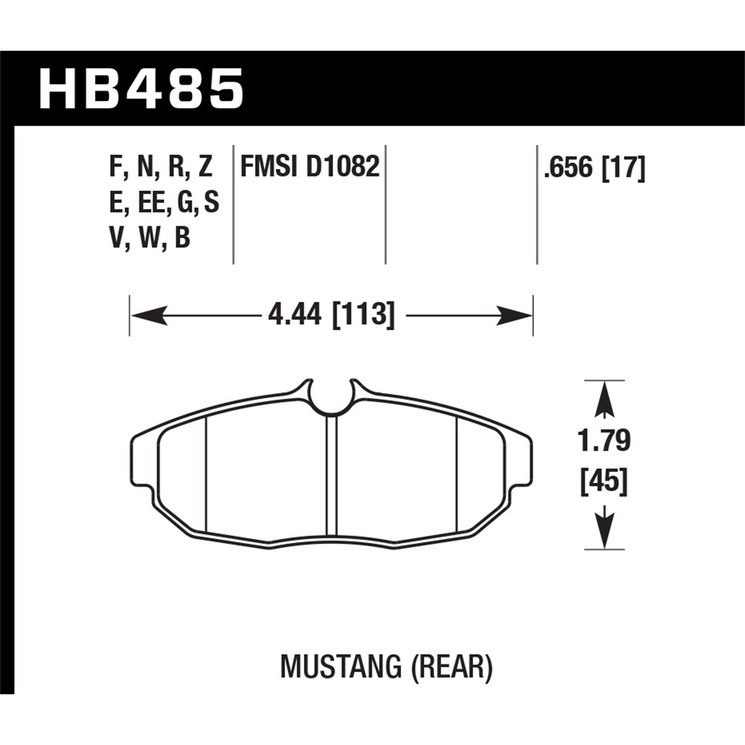 Blue 9012 Disc Brake Pad