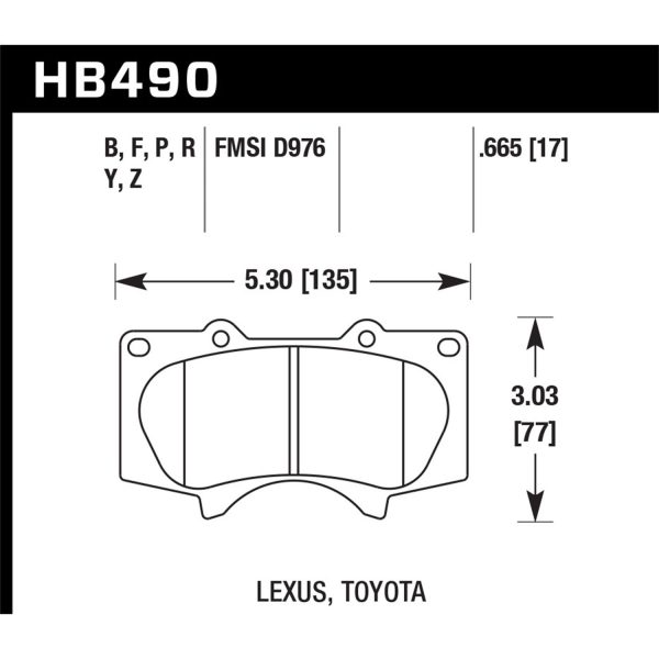 SuperDuty Disc Brake Pad