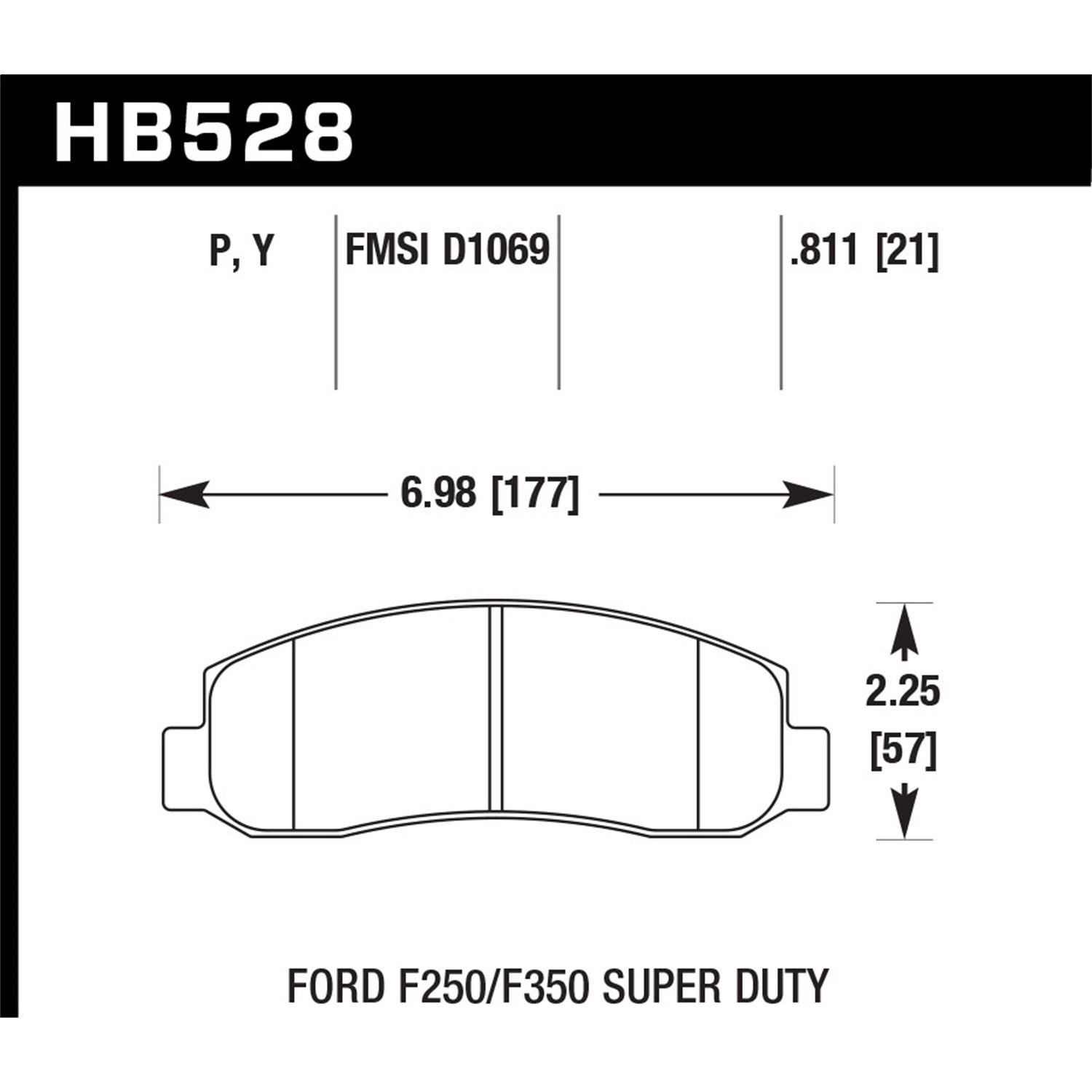 SuperDuty Disc Brake Pad