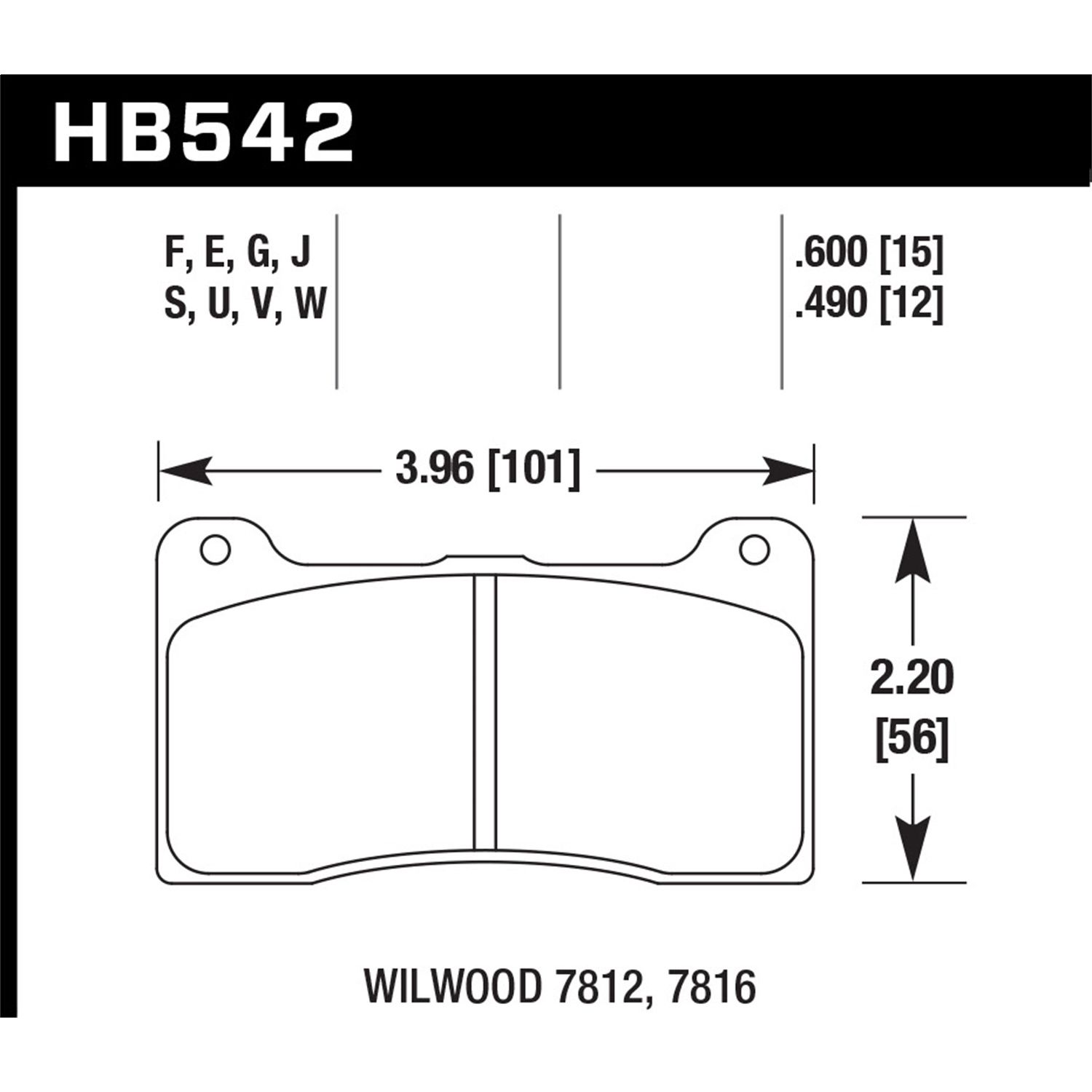 Blue 9012 Disc Brake Pad