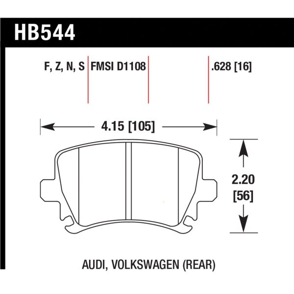 Street Race Disc Brake Pad