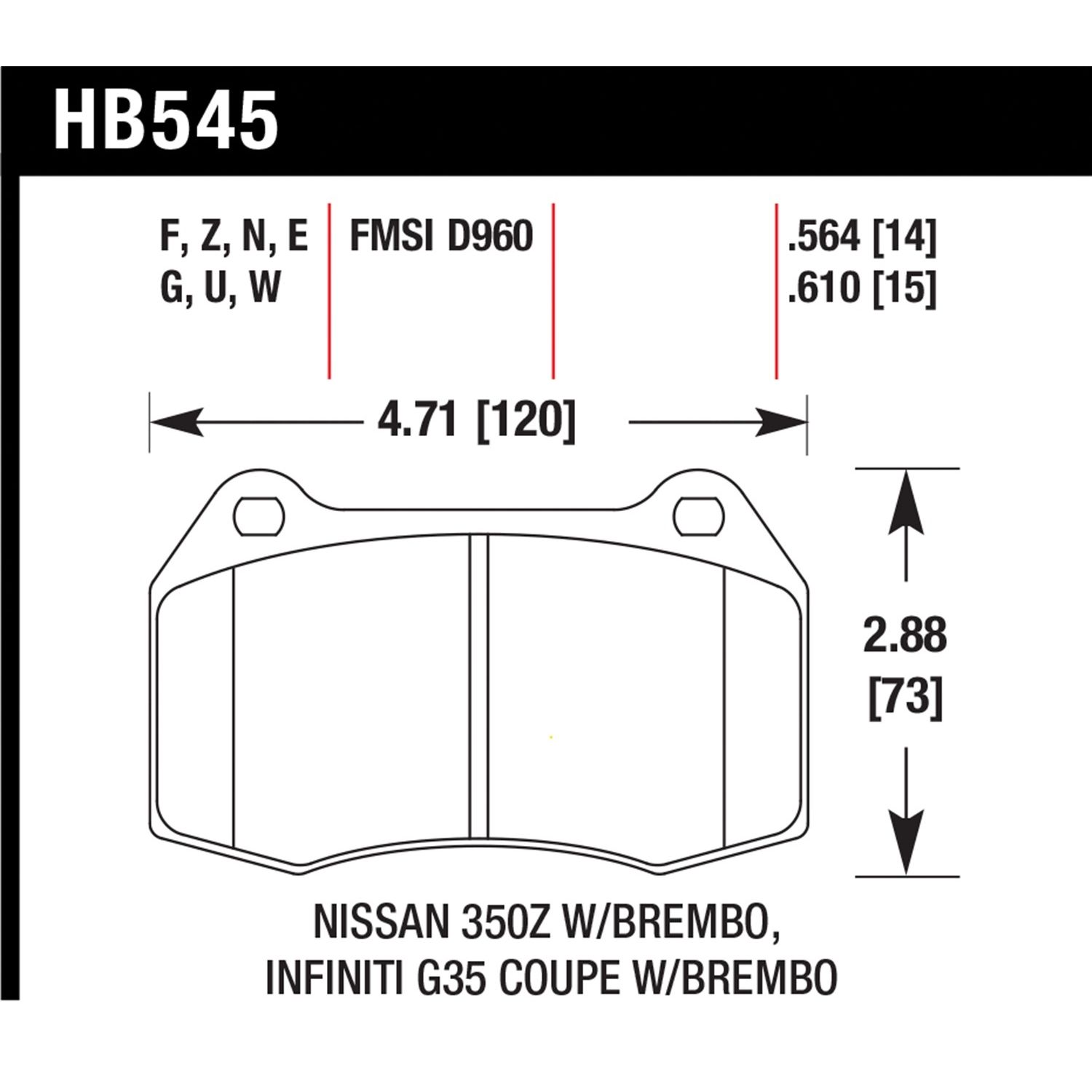 Blue 9012 Disc Brake Pad