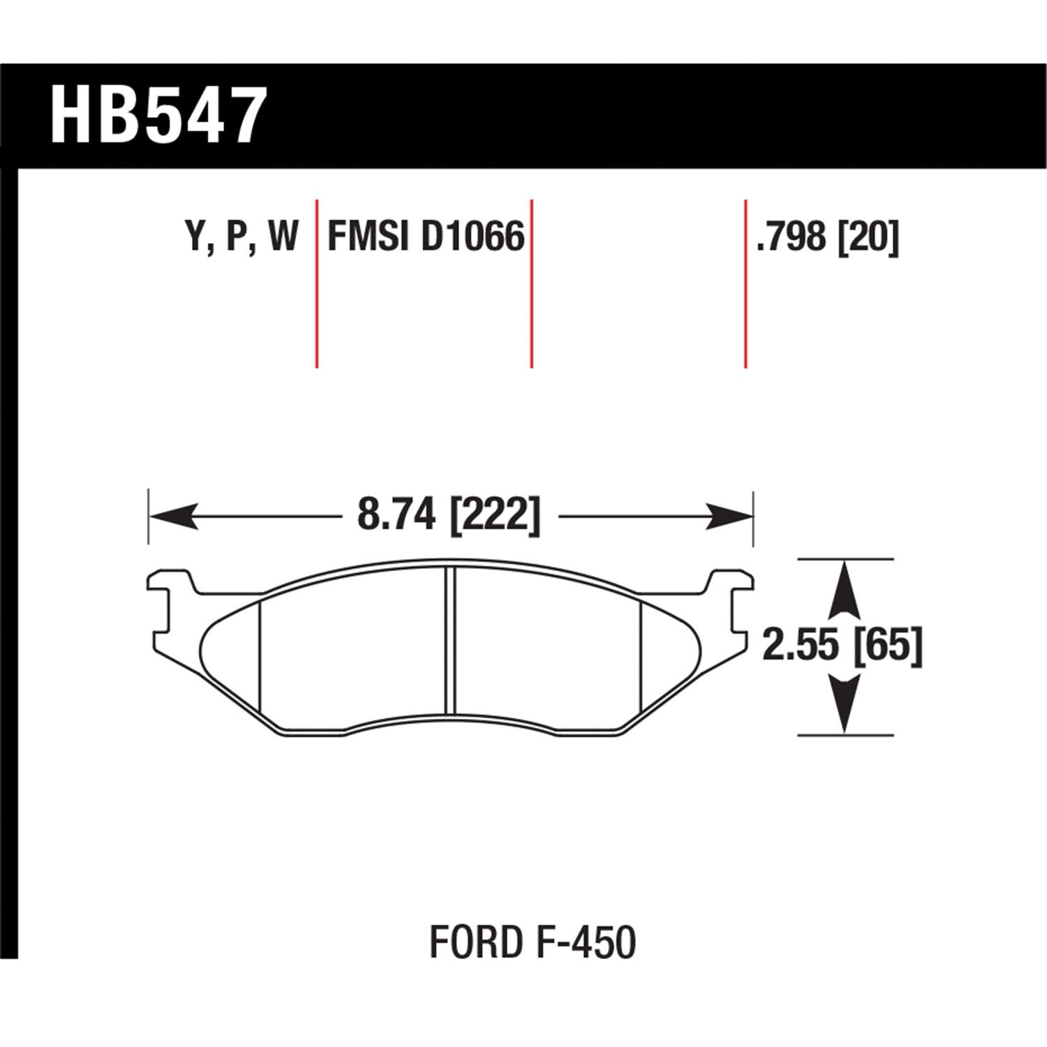 DTC-30 Disc Brake Pad