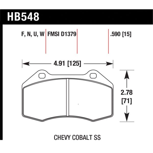 DTC-30 Disc Brake Pad