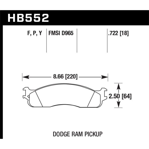 SuperDuty Disc Brake Pad