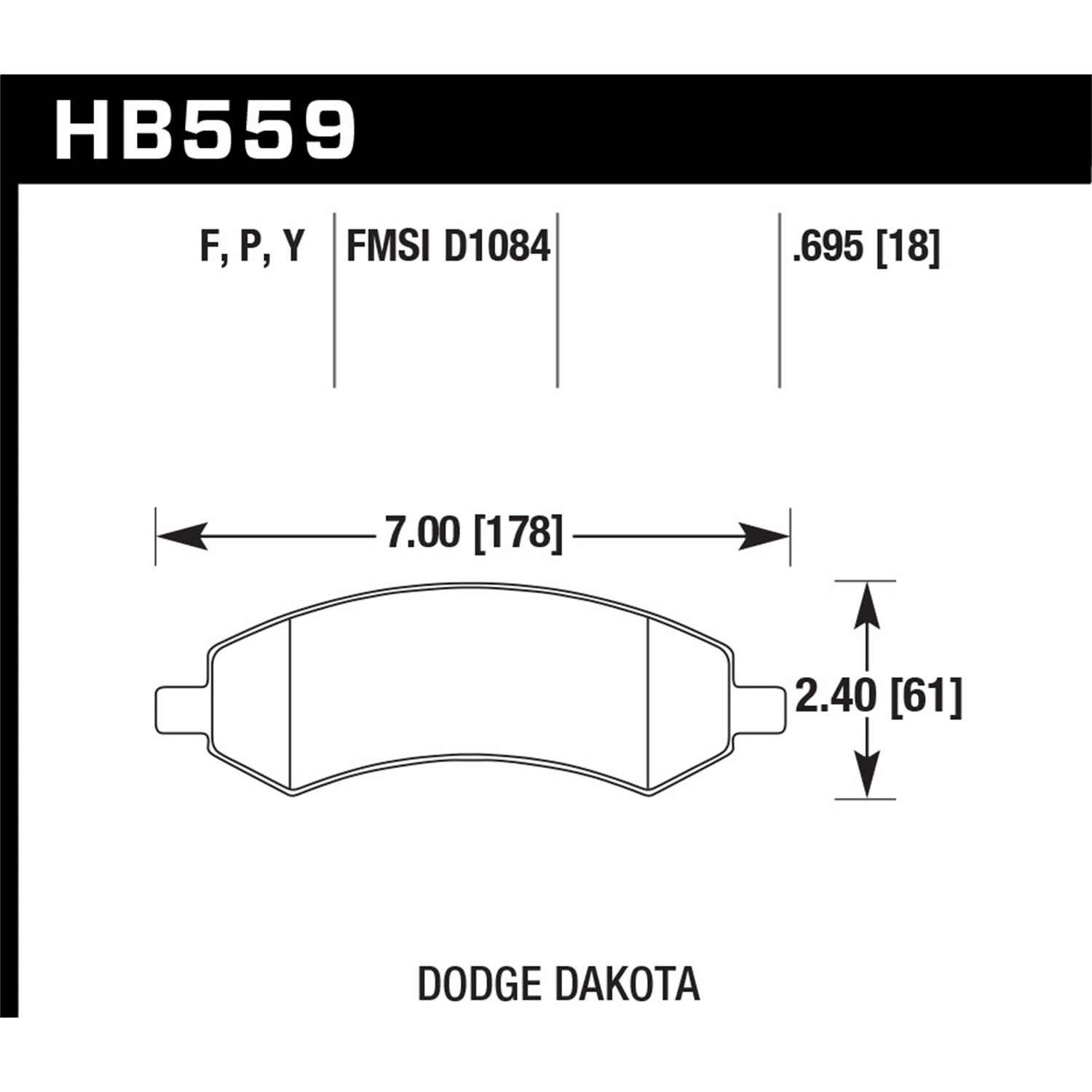 SuperDuty Disc Brake Pad