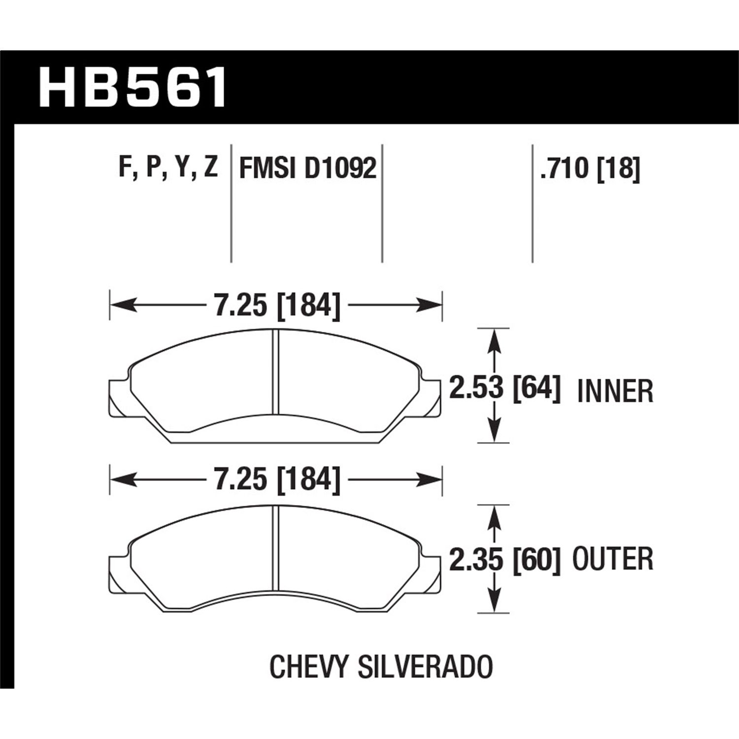 SuperDuty Disc Brake Pad