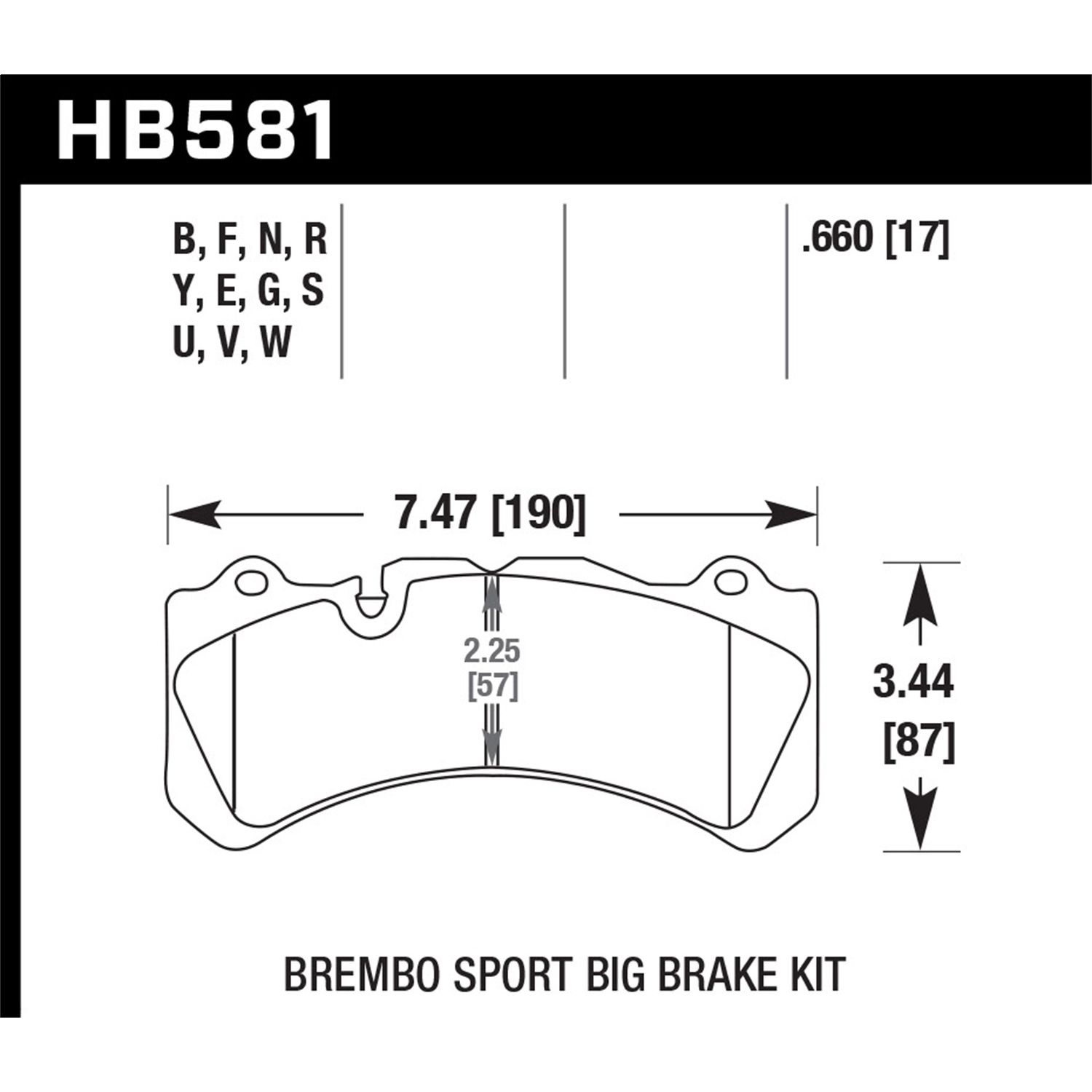 Blue 9012 Disc Brake Pad