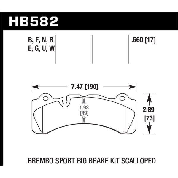 Street Race Disc Brake Pad