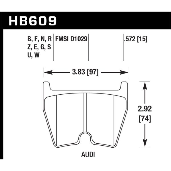 Blue 9012 Disc Brake Pad