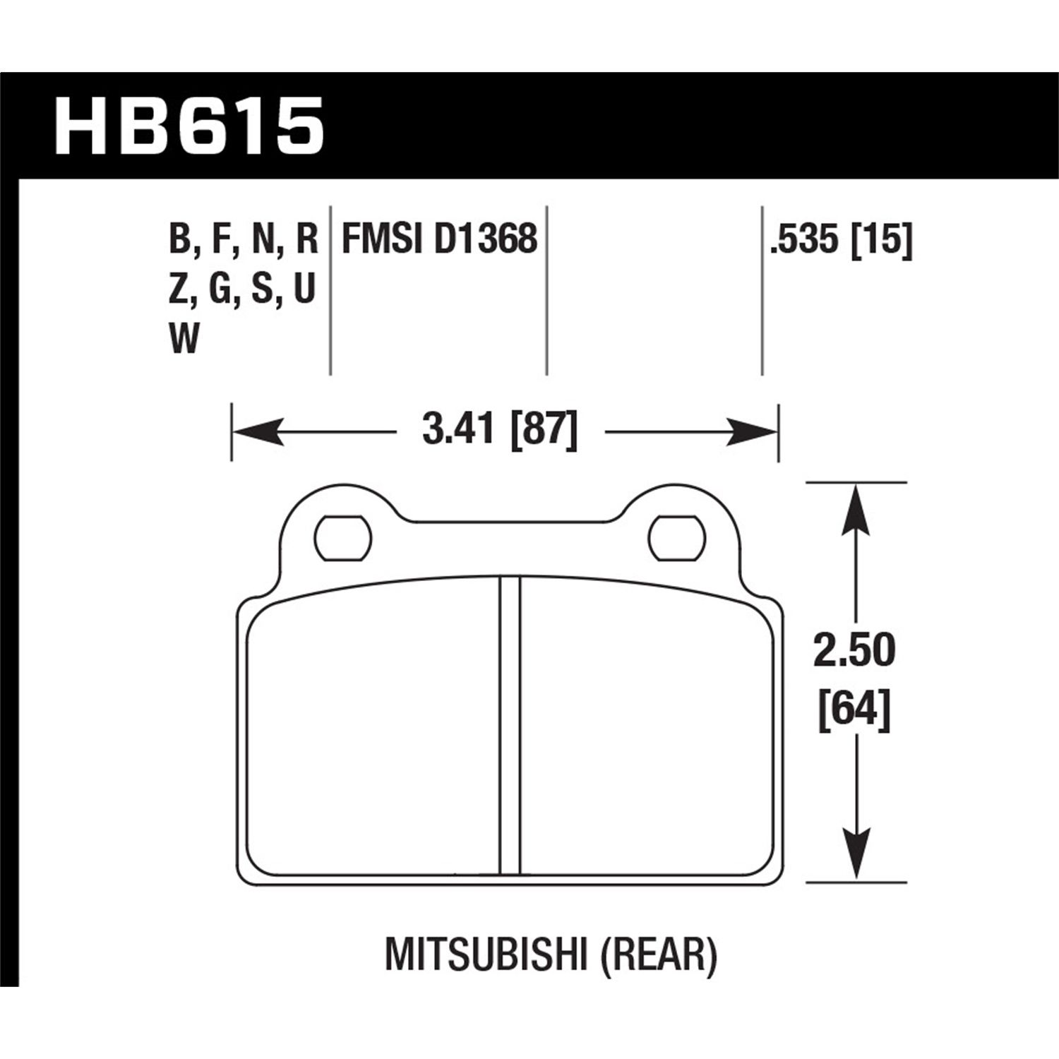 Street Race Disc Brake Pad