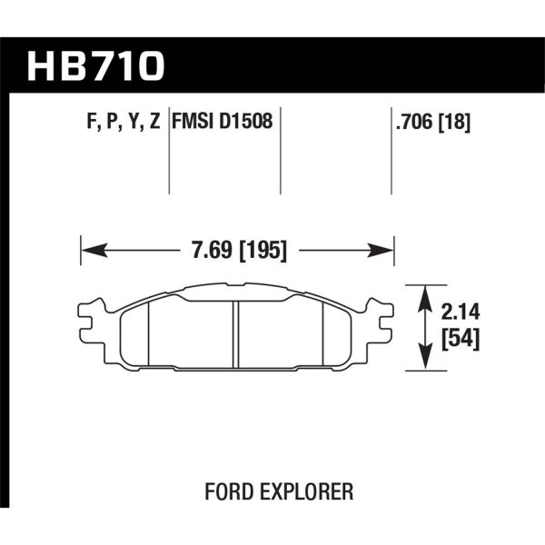 SuperDuty Disc Brake Pad