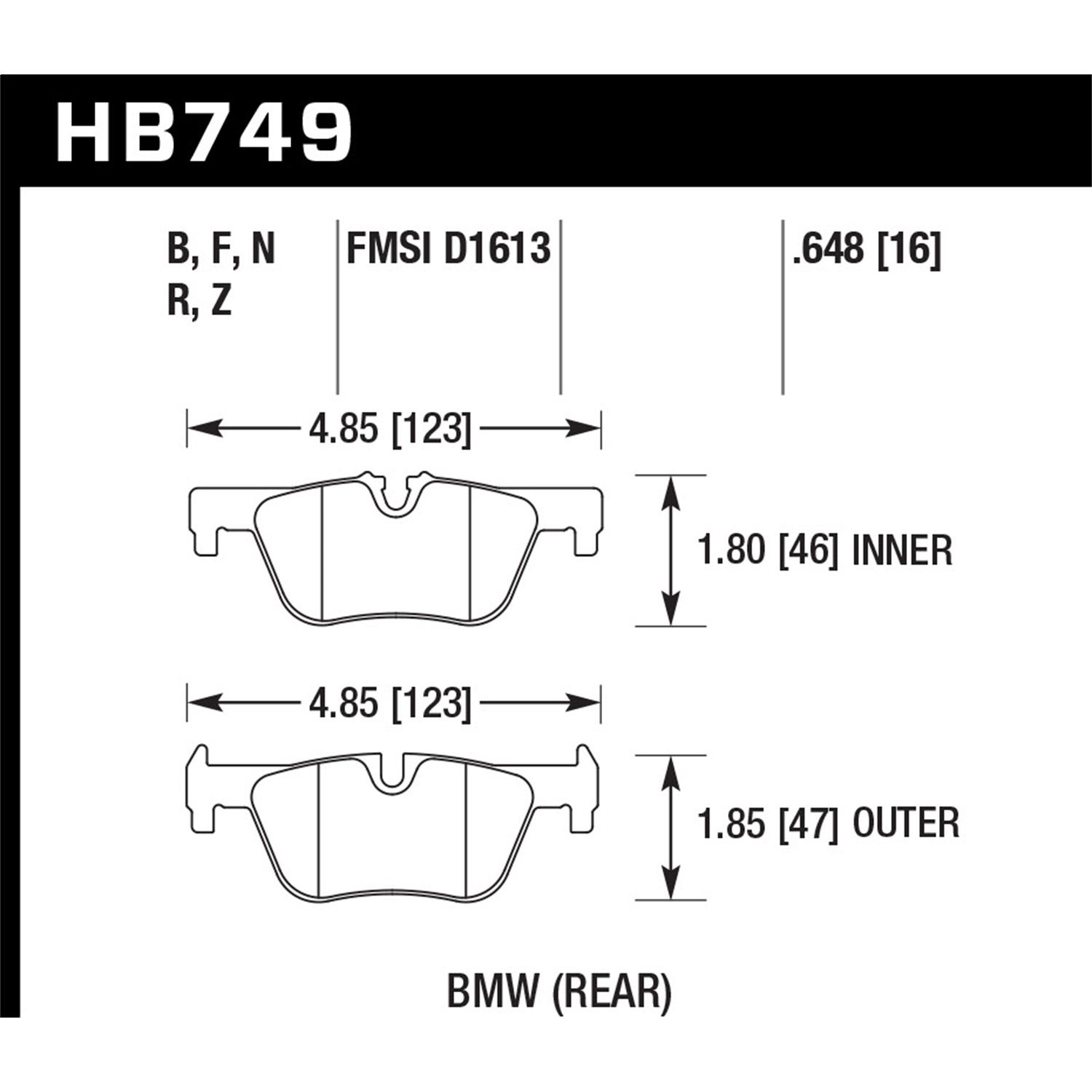 Street Race Disc Brake Pad