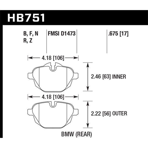 Street Race Disc Brake Pad