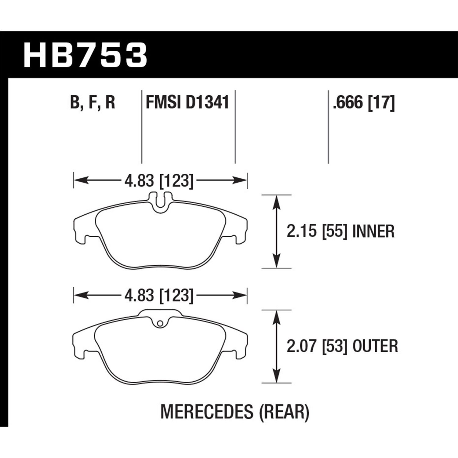 Street Race Disc Brake Pad