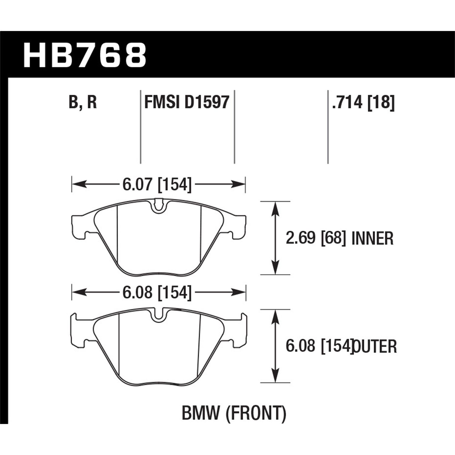 Street Race Disc Brake Pad