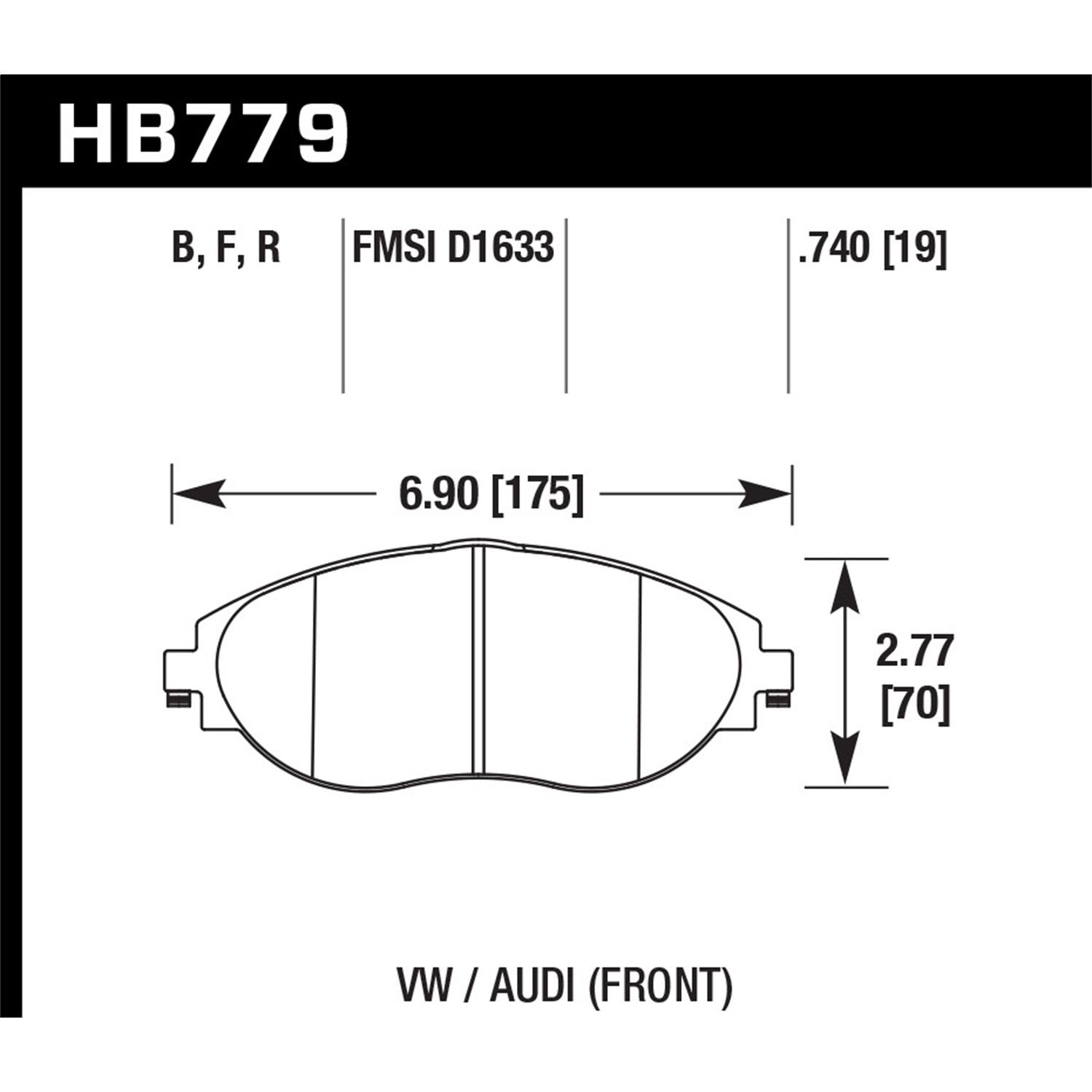 Street Race Disc Brake Pad