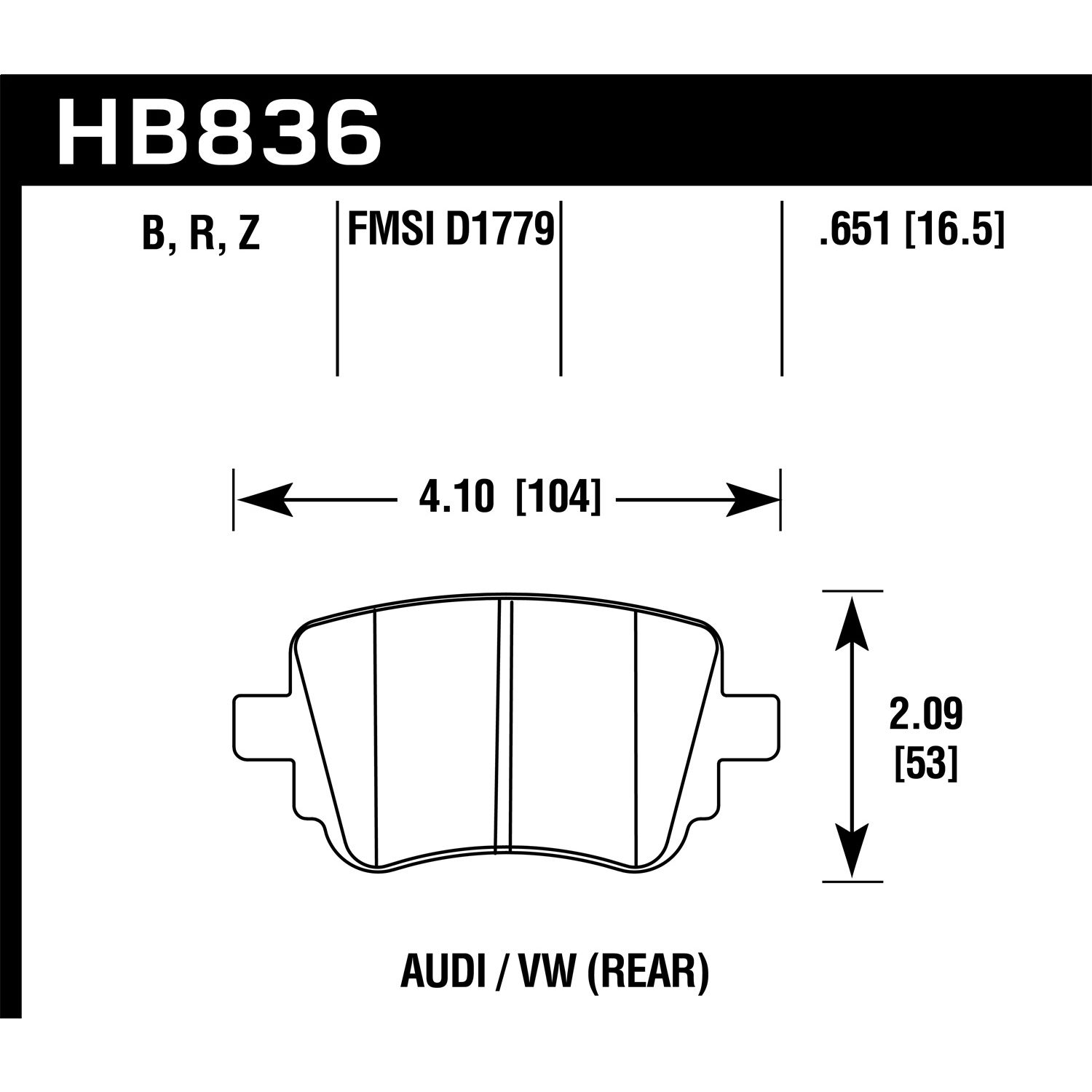 Street Race Disc Brake Pad