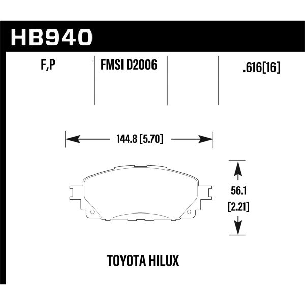 SuperDuty Disc Brake Pad