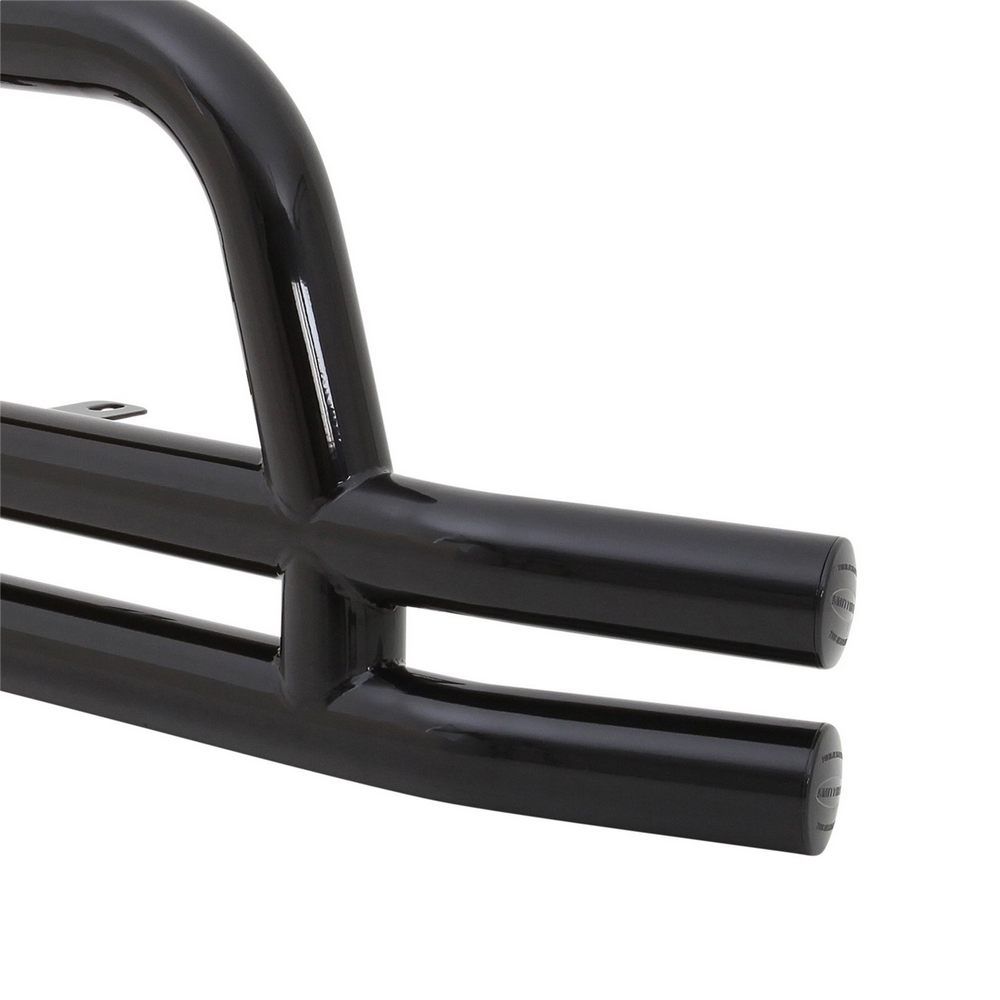 Tubular Bumper - Front - W/ Hoop - Gloss Black