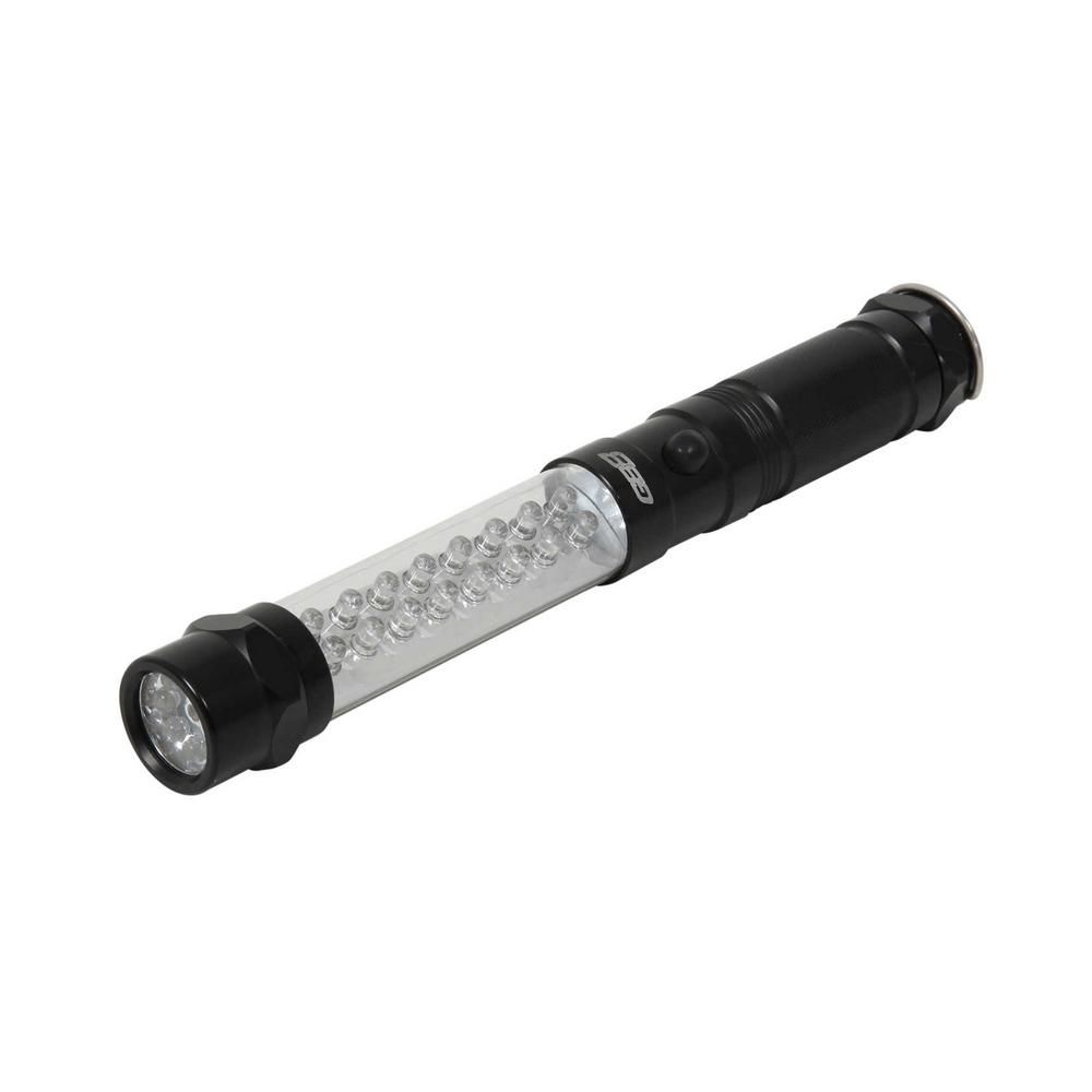 Flashlight - Gb8 - 8" Led - 3 In 1 Light - Black