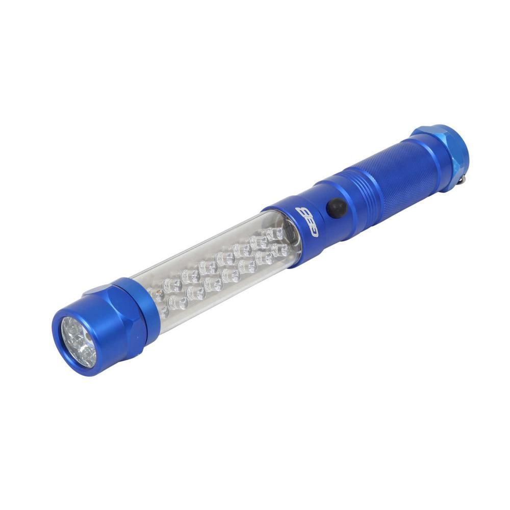 Flashlight - Gb8 - 8" Led - 3 In 1 Light - Blue