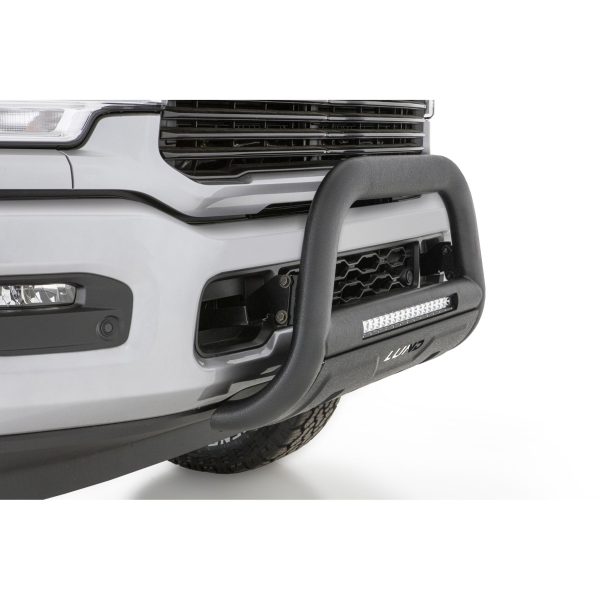 Lund 47121210 Black Bull Bar with Integrated 20 Inch LED Light Bar for 2005-2015 Toyota Tacoma