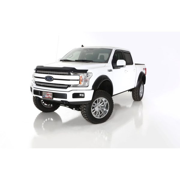 Bushwacker 20958-02 DRT Style Fender Flares; Front and Rear for 2018-2020 Ford F-150