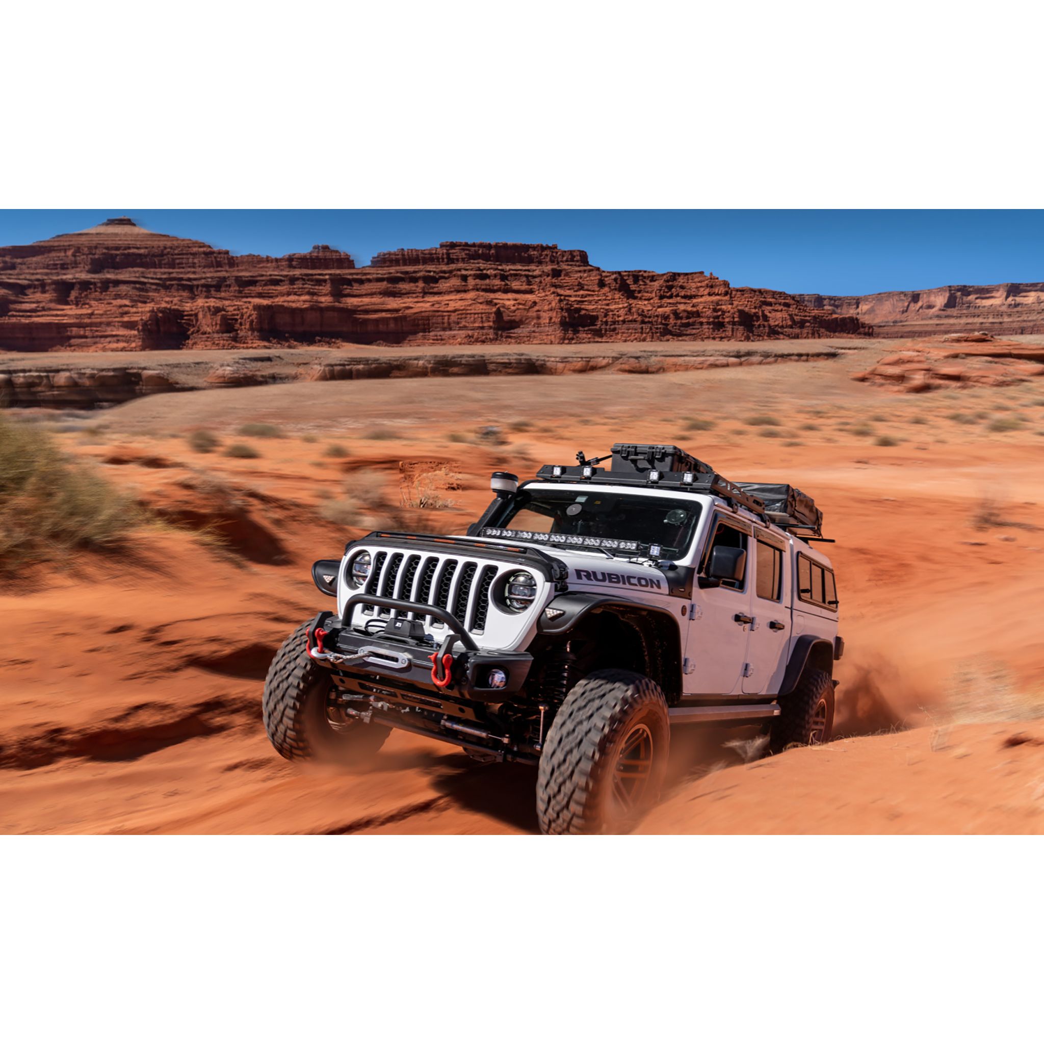 Bushwacker 14092 Trail Armor Rocker Panel for 2020-2022 Jeep Gladiator, Incl. Side Panels/Sill Plate Cover