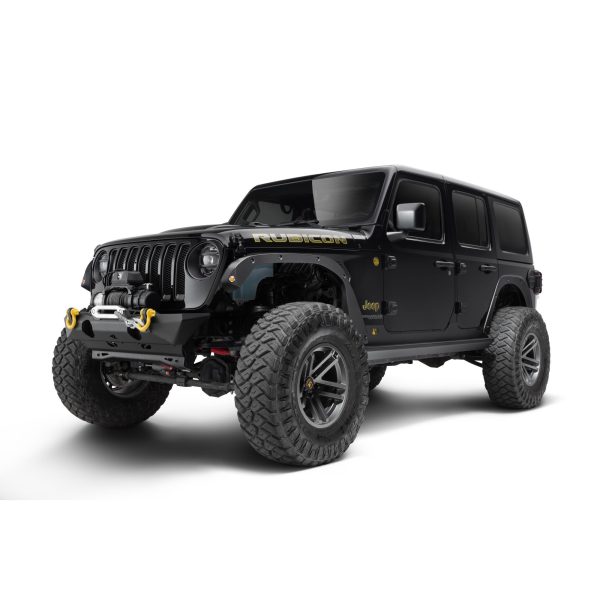 Bushwacker 14096 Trail Armor Delete Kit for Trail Armor Fender Delete Kit for 18-22 Jeep Wrangler 2-dr;4-dr