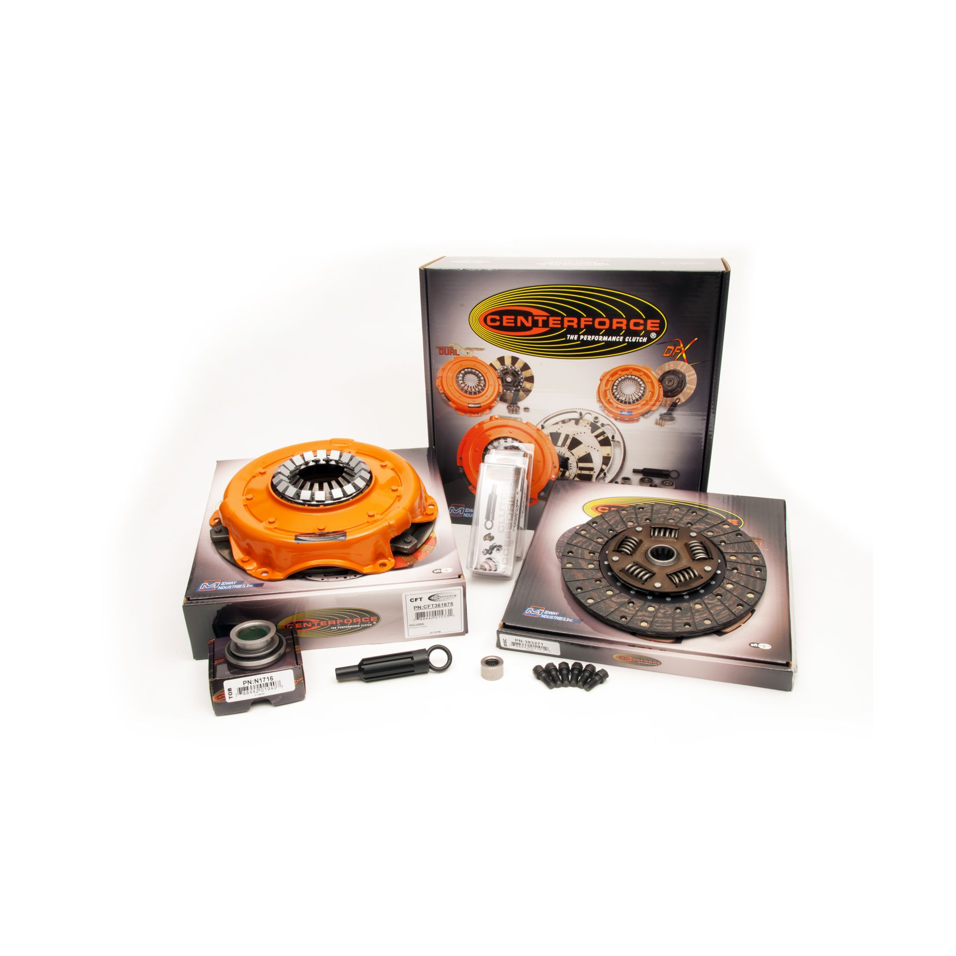 PN: KCFT617516 - Centerforce II, Clutch Kit